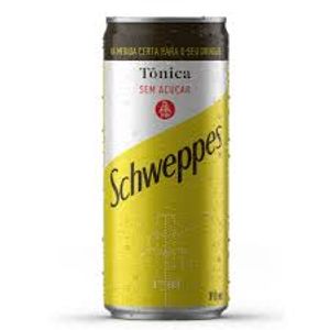 Agua Tonica Schweppes sem açucar 310 ml 