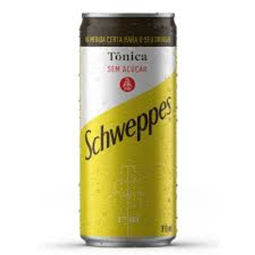 Agua Tonica Schweppes sem açucar 310 ml 
