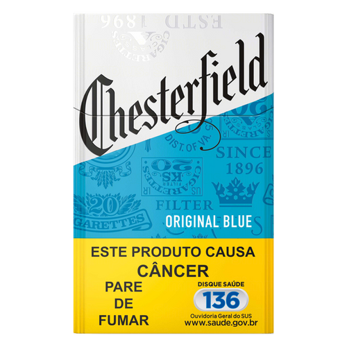 Chesterfield Original Azul Carteira