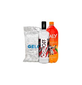 Combo Orloff com Baly Morango e Pêssego 2L