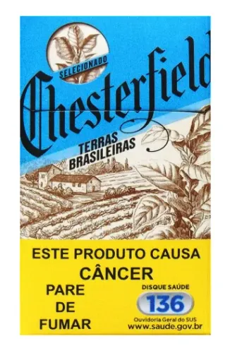 Chesterfield Terras Brasileiras Azul Carteira