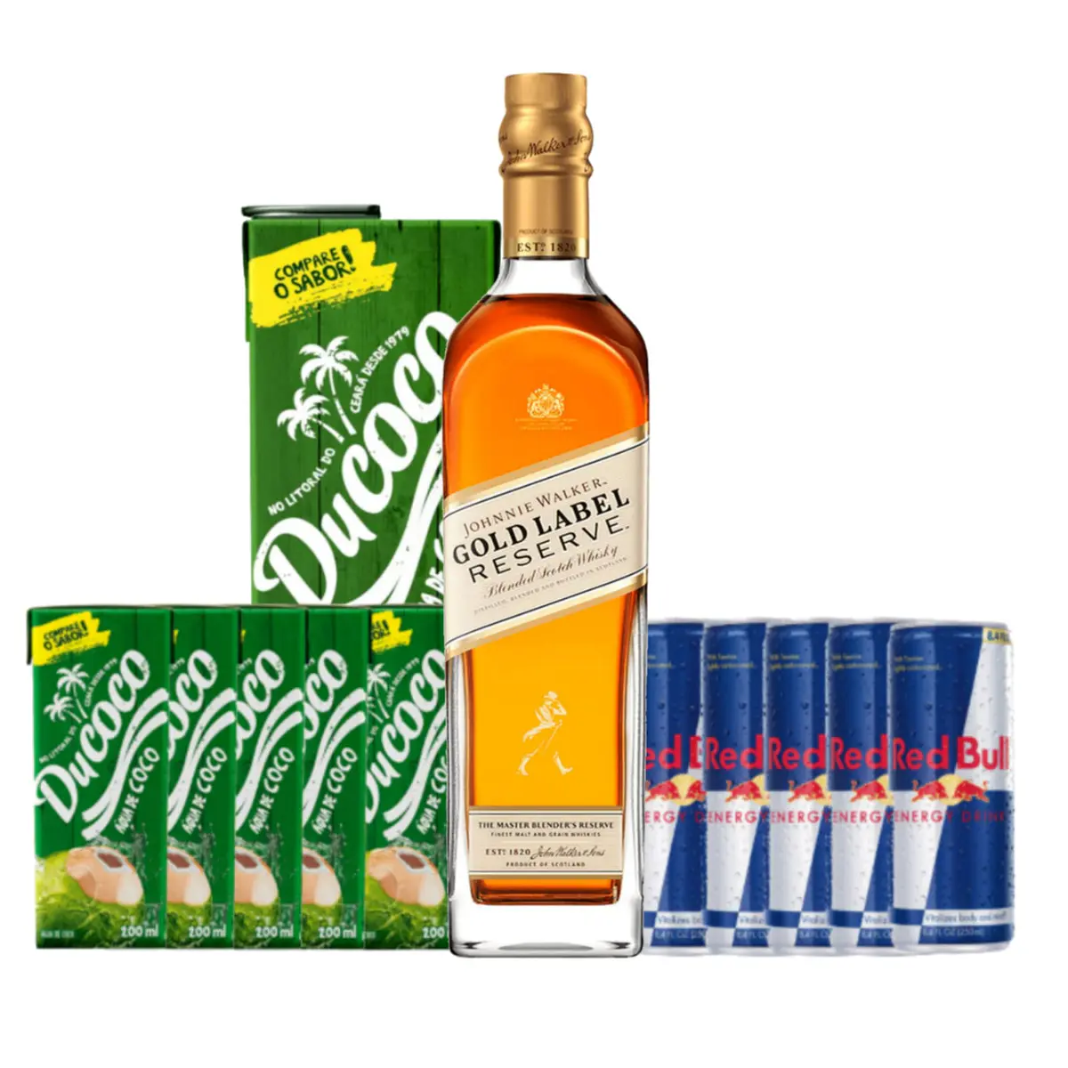 Combo Whisky Gold Label 5/5
