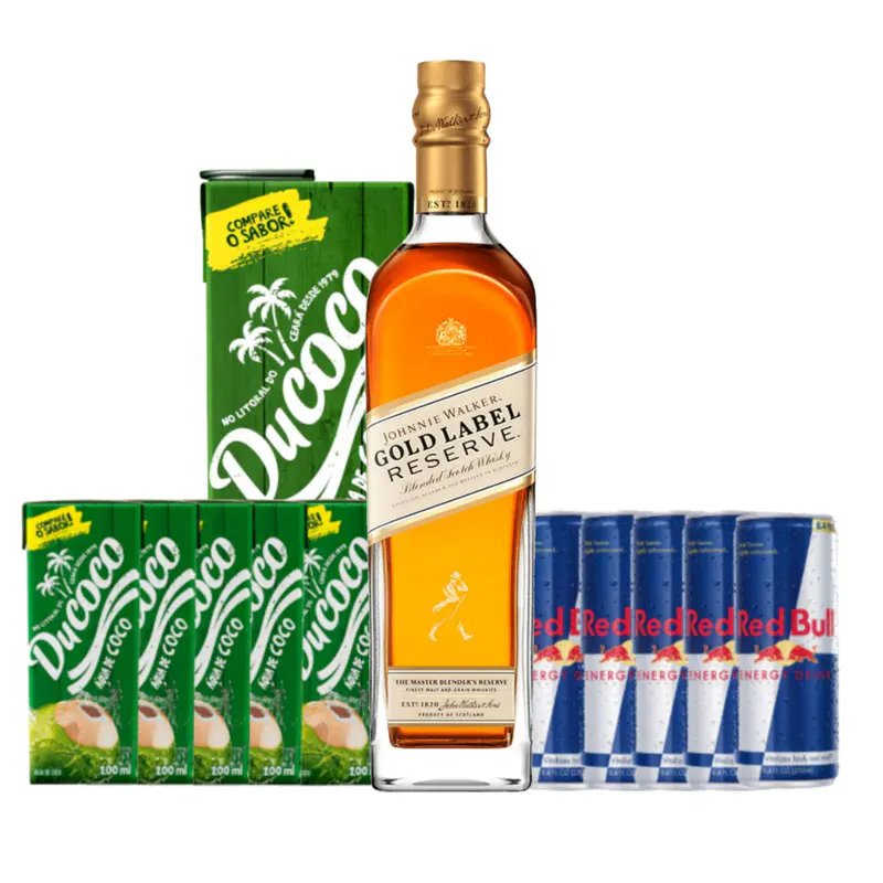 Combo Whisky Gold Label 5/5