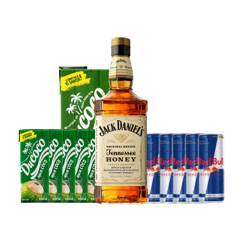 Combo Whisky Jack Daniels Honey 5/5