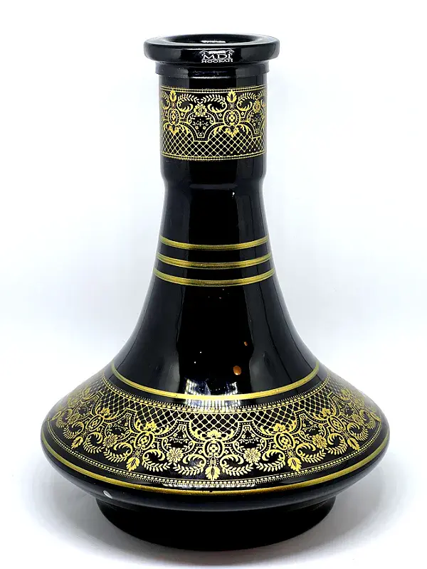 Vaso Larrussa 26cm Preto
