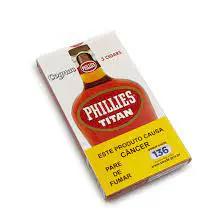 Caixa Charuto Phillies Titan Cognac