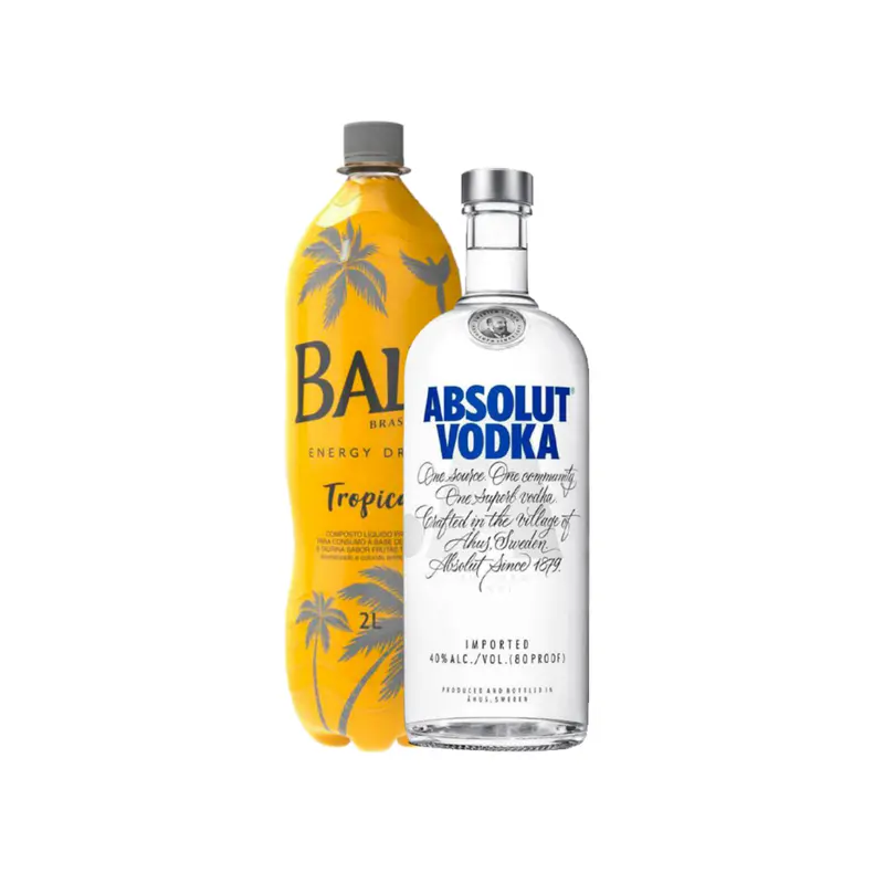 Combo Absolut com Baly