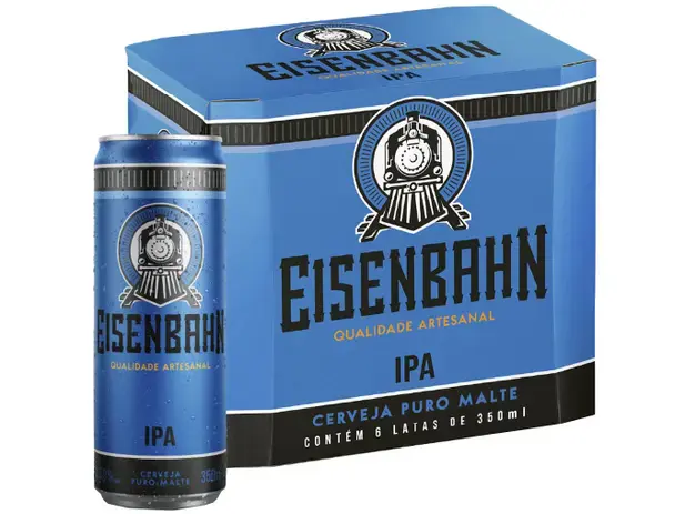 Caixa Eisenbahn Ipa 350ml c/ 6un