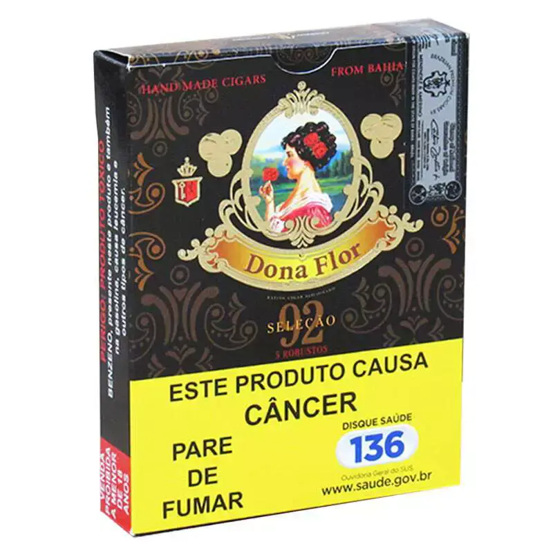 Carteira Charuto Dona Flor Seleção c/ 5un