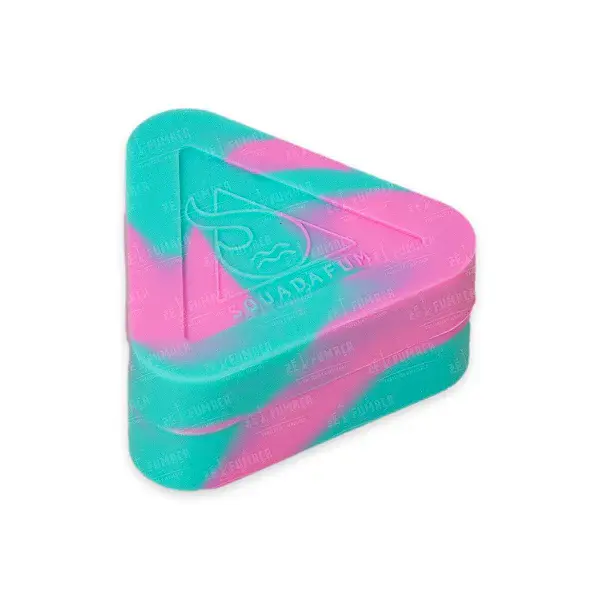 Slick Squadafum Triangular Verde Água/Rosa