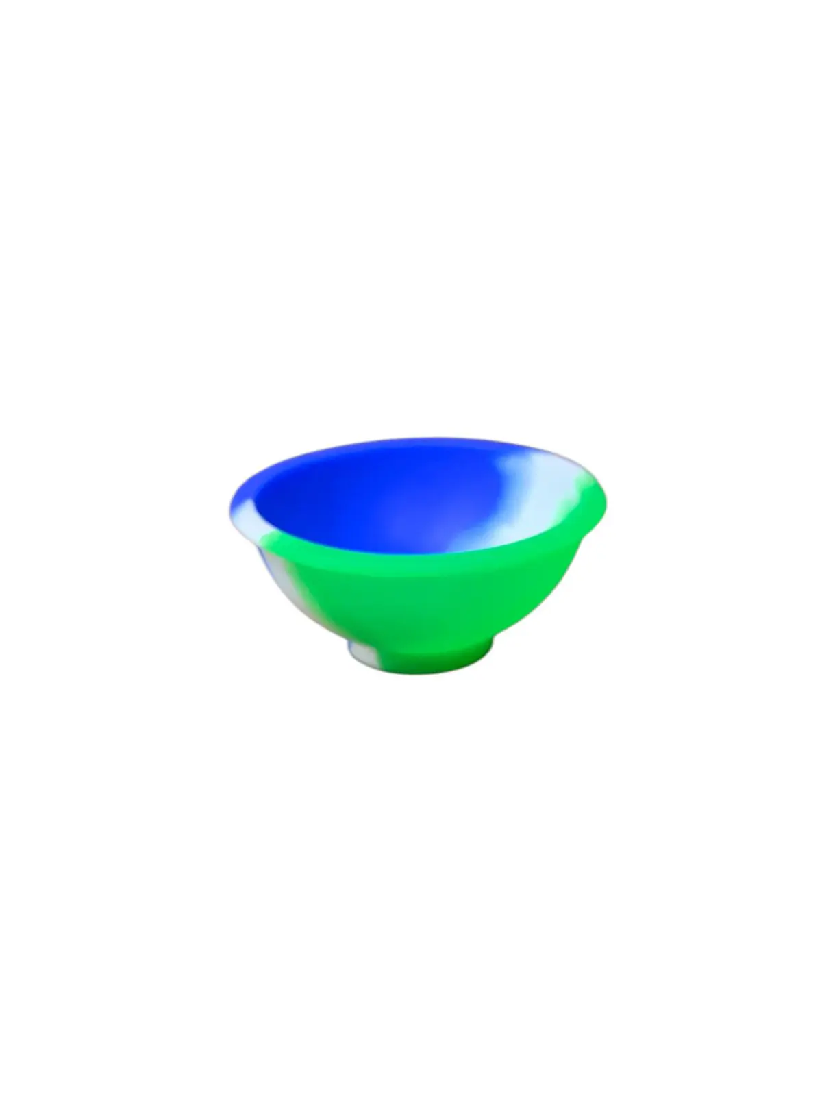 Cuia Pequena Azul com Verde