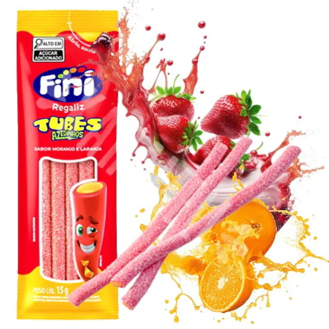 Fini ⁠Morango e Laranja Azedinho