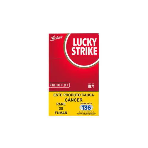 Lucky Strike Vermelho Box Carteira 